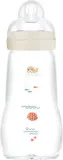 Бутылочка для малышей MAM Feel Good Glass Baby Bottle стеклянная, с широким горлышком — фото 1
