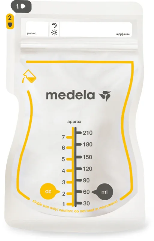 Пакеты для молока Medela Easy Pour с двойным слоем, 25 шт