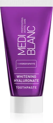 Зубная паста MEDIBLANC Hyaluronic Acid отбеливающая, с гиалуроновой кислотой и гидроксиапатитом, 50 мл