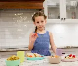Melii Feeding Set - Набор посуды для кормления Feeding Set, силиконовый, 3 шт, 3 шт — фото 6