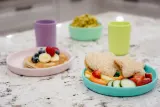 Melii Feeding Set - Набор посуды для кормления Feeding Set, силиконовый, 3 шт, 3 шт — фото 7