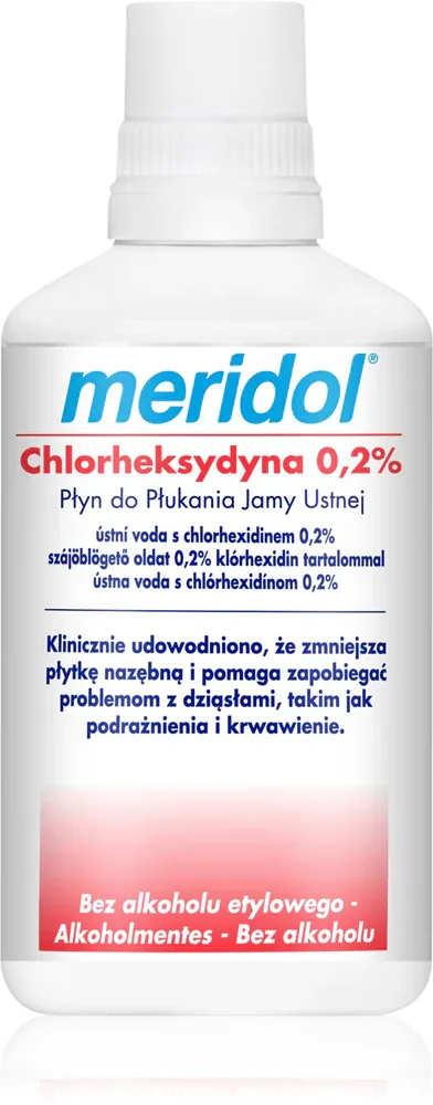 Ополаскиватель Meridol Chlorhexidine для полости рта, с хлоргексидином, 300 мл