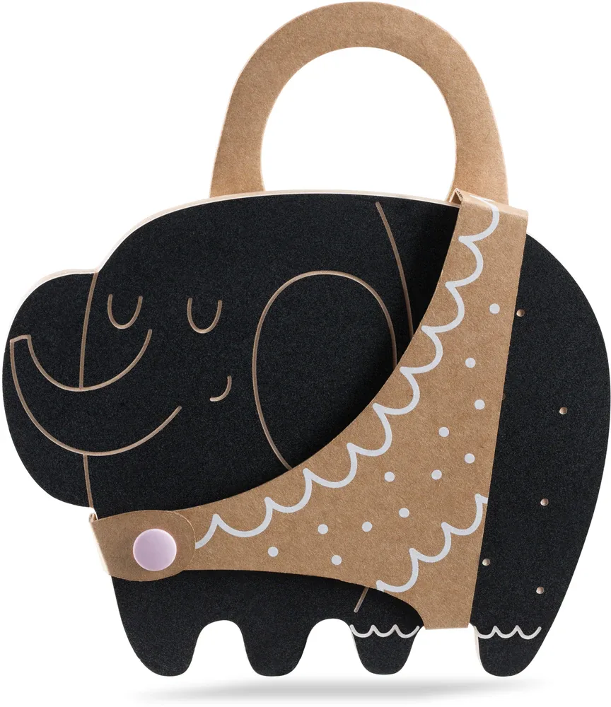 Деревянная игрушка для рисования Milin Drawing Toy Elephant подвесная, развивающая, 1 шт
