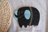 Деревянная игрушка для рисования Milin Drawing Toy Elephant подвесная, развивающая, 1 шт — фото 3