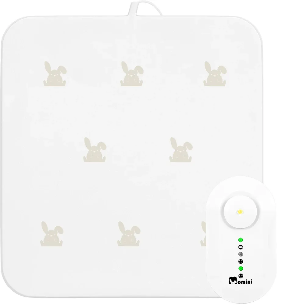 Монитор дыхания детский Momini Sleep Monitor со звуковой и визуальной сигнализацией, под матрас, 1 шт