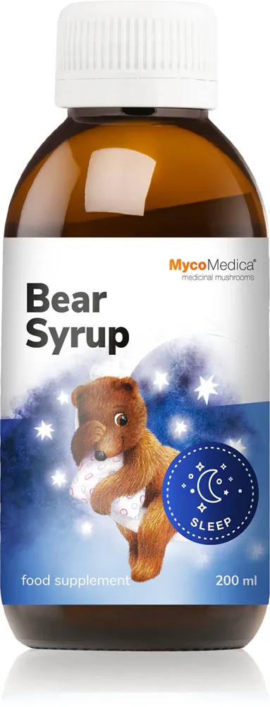 Биологически активная добавка MycoMedica Bear Syrup, сироп, с грибными экстрактами, 200 мл