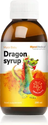 Биологически активная добавка MycoMedica MycoBaby Dragon Syrup, сироп, для детей, 200 мл