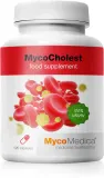 Добавка с экстрактом грибов MycoMedica MycoCholest в капсулах, для жизненного тонуса, 120 капсул — фото 1