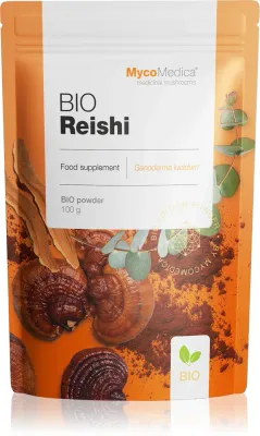 Биологически активная добавка MycoMedica Reishi Powder BIO, порошок, с бета-глюканами, 100 г