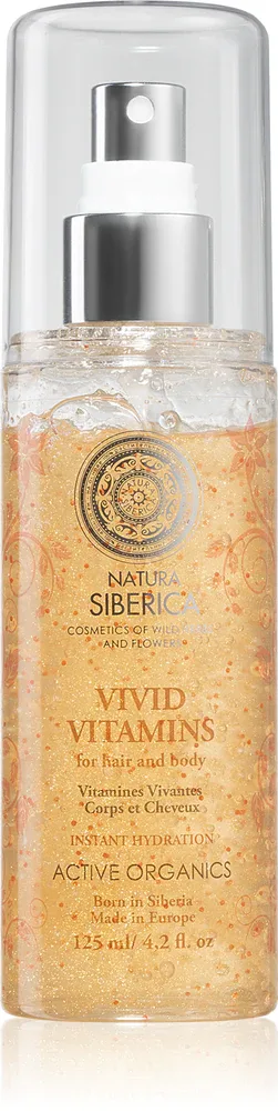 Несмываемое средство Natura Siberica Wild Herbs and Flowers для тела и волос, с сибирскими травами, 125 мл