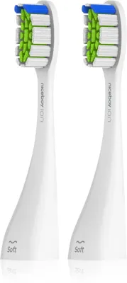 Насадки сменные для зубной щётки Niceboy ION Sonic PRO UV toothbrush, очень мягкие, 2 шт White