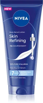Молочко для тела NIVEA Skin Refining увлажняющее, атласная текстура кожи, 200 мл
