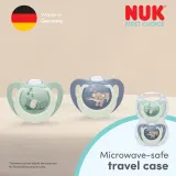 Пустышки NUK First Choice Night 0-6m, светятся в темноте, 2 шт — фото 2