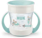 Поильник NUK Magic Cup Mini для детей, зелёный, с ручками, 160 мл 6m+ Green — фото 1