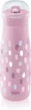 Бутылочка NUK Mini-Me Flip для напитков, с трубочкой, розовая, от 1 года, 450 мл Pink 12m+ — фото 1