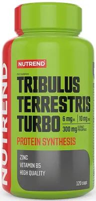 Добавка с экстрактом трибулуса Nutrend Tribulus Terrestris TURBO, 60 г