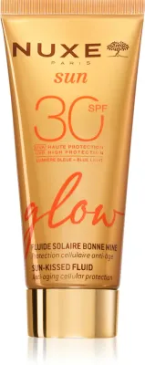 Флюид солнцезащитный Nuxe Sun Glow тонирующий, для лица, 40 мл