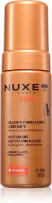 Мусс-автозагар Nuxe Sun Moisturizing Self-Tanning Mousse для лица и тела, увлажняющий, 150 мл