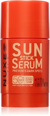 Стик солнцезащитный Nuxe Sun Stick Serum SPF 50+ с витамином E, водостойкий, 25 г SPF 50+
