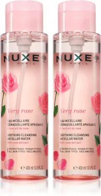 Мицеллярная вода Nuxe Very Rose успокаивающая, набор 2 шт. по 400 мл