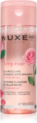 Мицеллярная вода Nuxe Very Rose для снятия макияжа, освежающая, 100 мл
