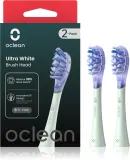 Сменная насадка Oclean Ultra White UW01 деликатное очищение, массирует дёсны, 2 шт Green — фото 1