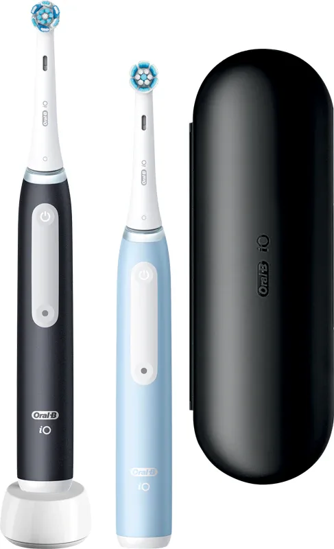 Набор электрических зубных щёток Oral-B iO3 DUO Black Blue магнитных, 2 шт DUO Black&Blue