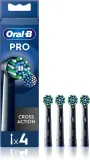 Сменные насадки Oral-B PRO Cross Action для электрической щётки, 4 шт Black — фото 1
