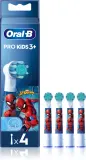 Сменные насадки Oral-B PRO Kids 3+ для детской электрической щётки, 4 шт — фото 1