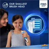 Электрическая зубная щётка Oral-B PRO Kids 3+ Spiderman II с наклейками Человек-паук, 1 шт dla dzieci — фото 5