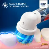 Электрическая зубная щётка Oral-B PRO Kids 3+ Spiderman для детей, с чехлом, 1 шт dla dzieci — фото 4