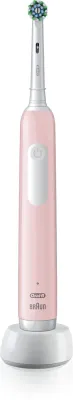 Электрическая зубная щётка Oral-B Pro Series 1 с таймером, розовая, 1 шт
