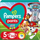 Подгузники-трусики Pampers Pants Paw Patrol Size 5 одноразовые, лимитированная серия, 66 шт 11-17 kg — фото 1