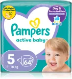 Подгузники Pampers Active Baby Size 5 не протекают днём и ночью, 64 шт 11-16 кг — фото 1