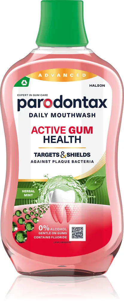 Ополаскиватель Parodontax Daily Gum Care Herbal травяной, 500 мл