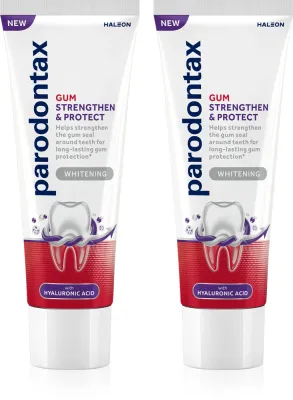 Зубная паста Parodontax Strengthen and Protect Whitening для чувствительных зубов, 2 мл