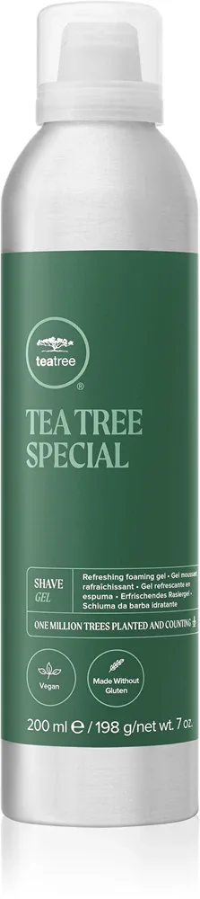 Гель для бритья Paul Mitchell Tea Tree Special Shave Gel увлажняющий, для лица и тела, 200 мл