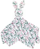 Petite&Mars Hugo Bamboo Comforter - Игрушка-обнимашка Petite Mars Hugo Bamboo Comforter для сна, для новорождённых, 1 шт Pink Meadow, 1 шт — фото 1