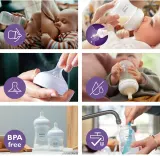 Стартовый набор для кормления Philips Avent Breastfeeding Set SCD430/50, с молокоотсосом и стерилизатором — фото 4