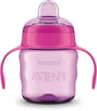 Бутылочка-поильник с ручками Philips Avent Classic SCF551/03, с 6 месяцев, 200 мл Pink — фото 1
