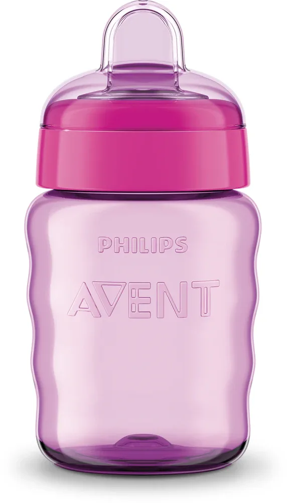 Кружка детская Philips Avent Classic SCF553/03, с 9 месяцев, непроливающаяся, 260 мл Pink