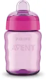 Кружка детская Philips Avent Classic SCF553/03, с 9 месяцев, непроливающаяся, 260 мл Pink — фото 1