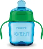 Бутылочка-поильник с ручками Philips Avent Classic SCF551/05, с 6 месяцев, 200 мл Blue — фото 1