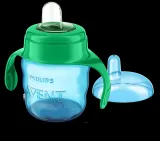 Бутылочка-поильник с ручками Philips Avent Classic SCF551/05, с 6 месяцев, 200 мл Blue — фото 2