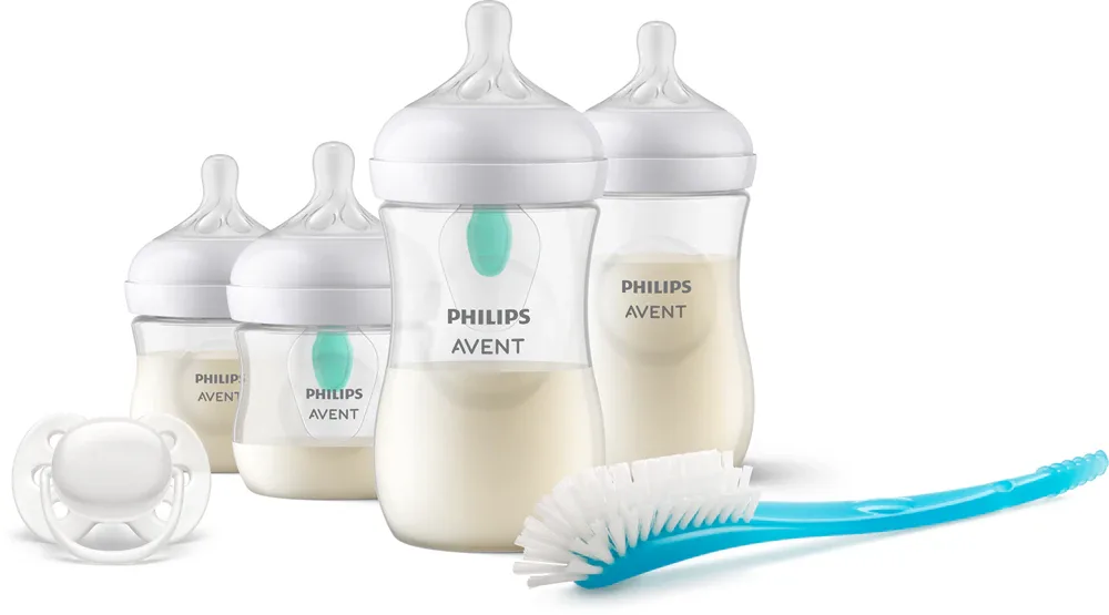 Набор для кормления Philips Avent Natural Response AirFree Set SCD657/11, бутылочки и соски