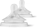 Соска для бутылочки Philips Avent Natural Response SCY961/02, поток 1, 2 шт Flow 1 0 m — фото 1