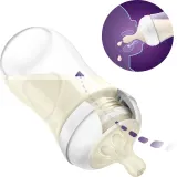 Соска для бутылочки Philips Avent Natural Response SCY961/02, поток 1, 2 шт Flow 1 0 m — фото 4