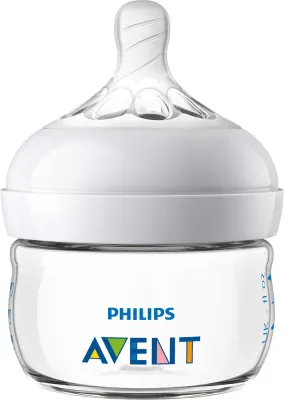Бутылочка для кормления Philips Avent Natural SCF039/17, 60 мл First Flow, 0 m
