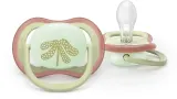 Пустышка Philips Avent Ultra Air SCF087/18 6-18m, 6–18 месяцев, светится в темноте, 2 шт Neutral — фото 3