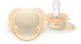 Пустышка Philips Avent Ultrasoft SCF091/38 0-6 m, 0–6 месяцев, 2 шт Girl — фото 3